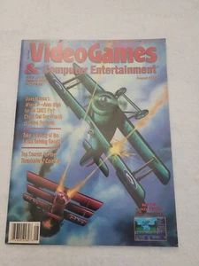 Video Games & Computer Entertainment Magazine - August 1992 Very Good Condition - Picture 1 of 11