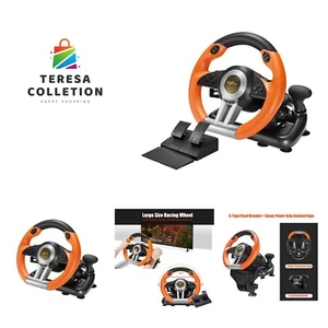 V3II PC Racing Wheel, USB Coche Carrera Juego Volante con Pedales para Ventana... - Imagen 1 de 8