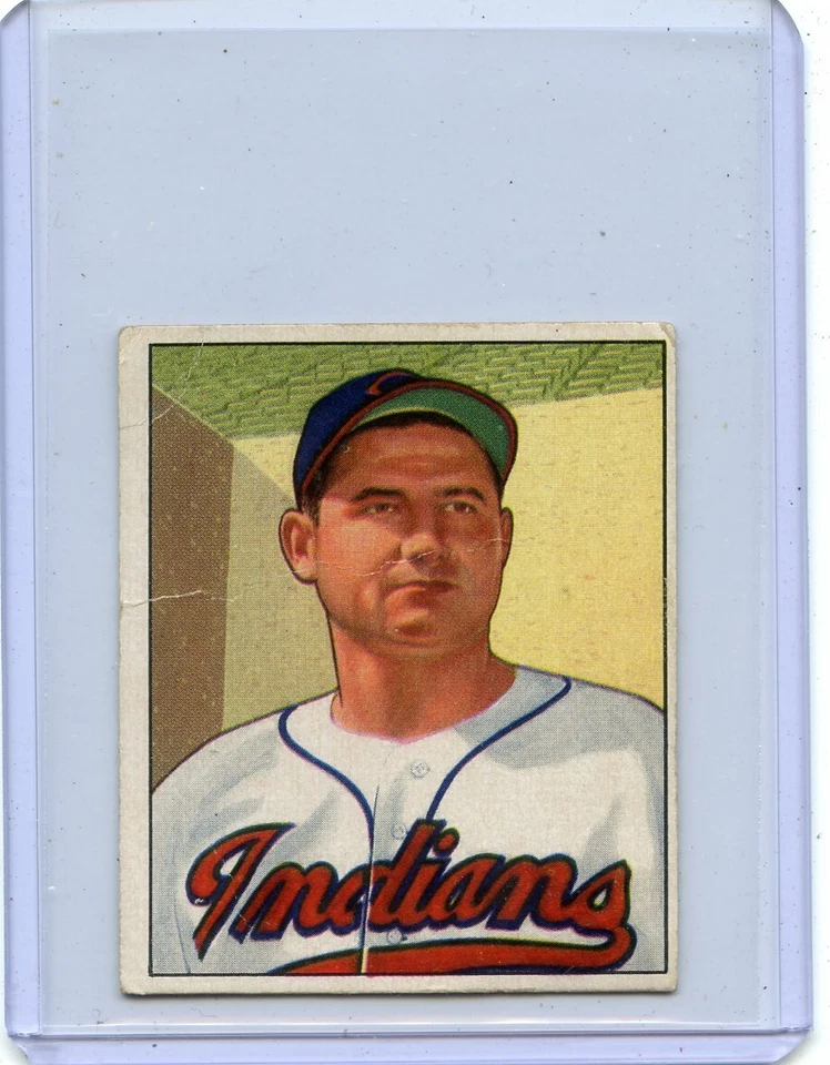 1950 BOWMAN BASEBALL #148 EARLY WYNN, CLEVELAND INDIANS, HOF, 020819 - Image 1 of 1
