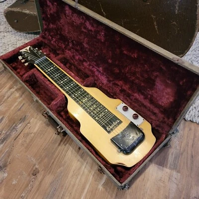 Guitarra Epiphone Electar Zephyr Lap Steel De Colección 1951 Rubia Toda Original Con Estuche Original Foto 1 de 4