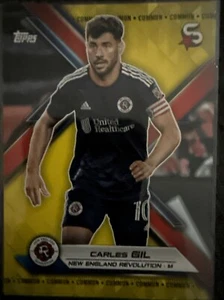 2023 Topps Finest MLS - #74 Carles Gil - Picture 1 of 2