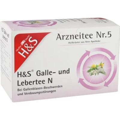 H&S TEE - GESELLSCHAFT MBH & CO. 3x H&S Galle- und Lebertee N Filterbeutel 20X2.0 g PZN: 3112389