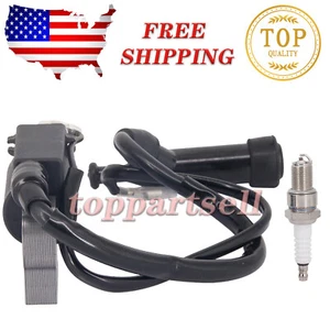 IGNITION COIL SPARK PLUG FOR HONDA GX240 GX270 GX340 GX390 8HP 9HP 11HP 13HP USA - Picture 1 of 12