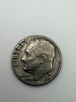 Dime 1974 Error Coin - Image 1 of 4