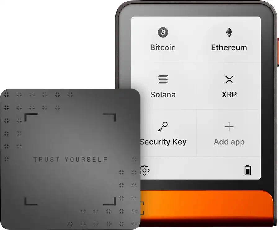 Ledger Flex Bitcoin Limited Edition Crypto Wallet (0908)... S&H