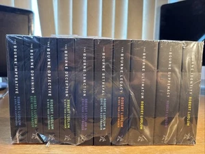 Jason Bourne 10 Buch-Set von Robert Ludlum & Eric Van Lustbader PB neu versiegelt - Bild 1 von 8
