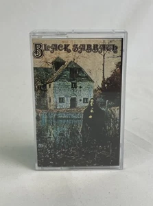 BLACK SABBATH Vintage Cassette Tape Self Titled (1970) Ozzy Wicked World NEMS - Foto 1 di 5