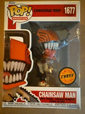 Funko POP! ANIMATION CHAINSAW MAN Chase 1677 LIMITED EDITION - Image 1 of 3