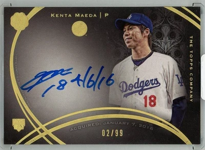 2016 TOPPS The MINT Kenta Maeda Autograph (RC)【02/99】 - Image 1 of 2