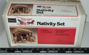 Vintage Sears Nativity Scene Set - Picture 1 of 14