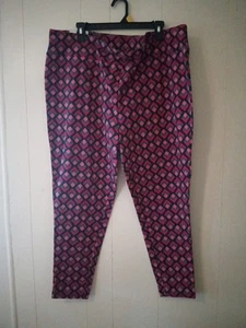 Terra And Sky High Rise Fitted Leggings 3X - Picture 1 of 2