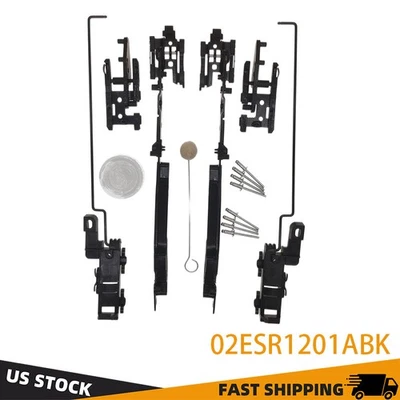 For Ford F150 F250 F350 Sunroof Track Assembly Sunroof Repair Kit 02ESR1201ABK - Imagem 1 de 4