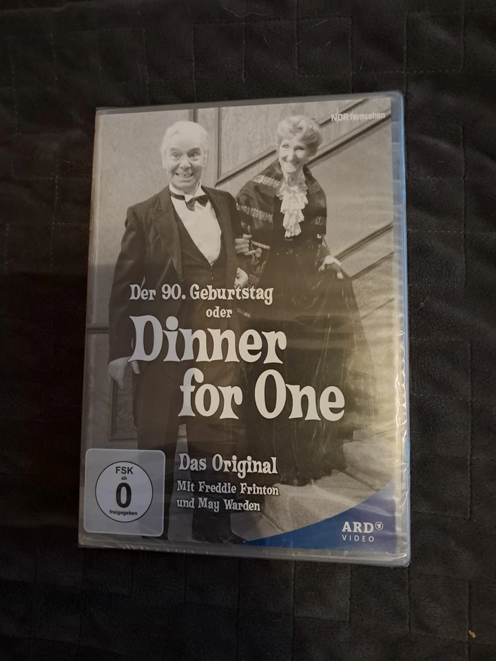 DINNER FOR ONE (DVD) CLASSIC 1963 ENGLISH COMEDY *CULT CLASSIC* NEW/SEALED 99p - Image 1 of 1