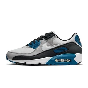 Nike Azul/Blanco Air Max 90 Entrenadores Hombre Talla UK7.5 EU42 / REFA30 - Imagen 1 de 8