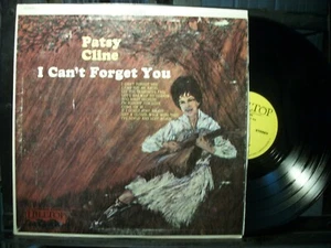 PATSY CLINE I Can't Forget You LP VG+ Hilltop JS-6016 - Imagen 1 de 2