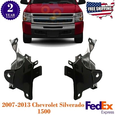 Soporte de parachoques delantero para Chevrolet Silverado 1500 2007-2013 Foto 1 de 4