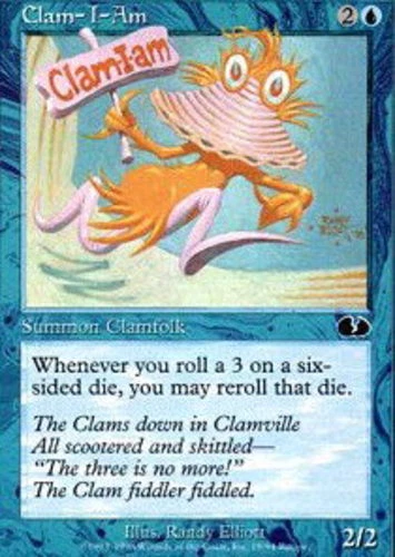 Clam-I-Am ~ Lightly Played Unglued MTG Magic UltimateMTG Blue Card - Image 1 of 1