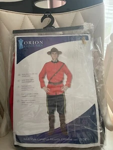 costume de montie canadien pour homme adultes - Foto 1 di 4