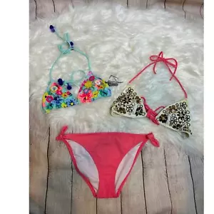Lotto bikini triangolo perizoma Victoria's Secret e Aerie taglia S/XS LEGGI descrizione - Foto 1 di 12