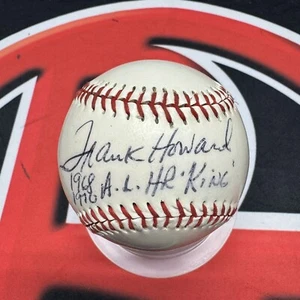 Frank Howard Signed Washington Senators Official League Baseball AUTO Beckett - Picture 1 of 2