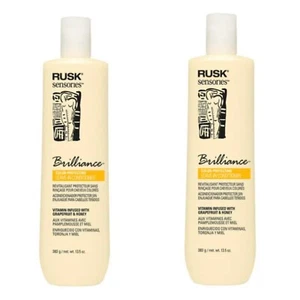 Rusk - Brilliance Color Protecting Leave In Conditioner - 13.5 Oz Lot Of 2 - Picture 1 of 2