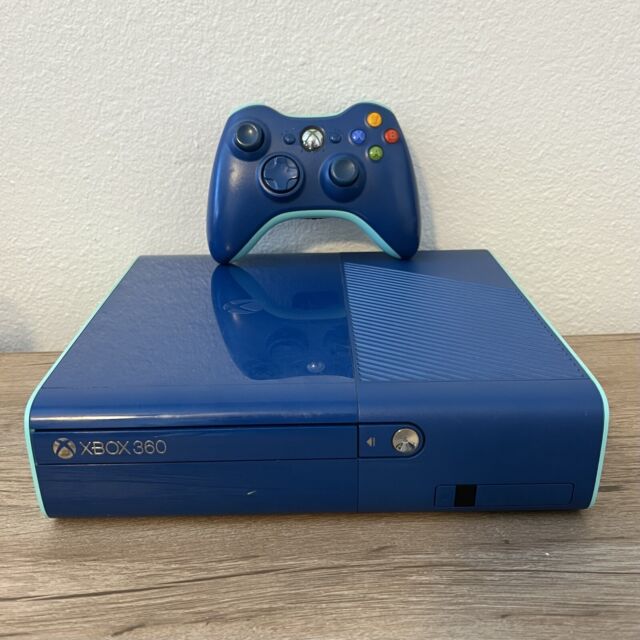 Microsoft Xbox 360 Super Slim Blue Console - Consolevariations