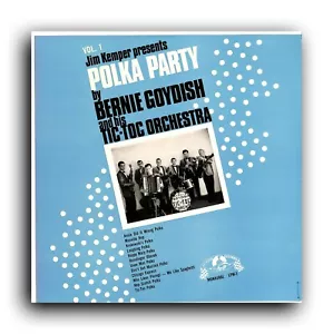 BERNIE GOYDISH BAND POLISH POLKA LP "THE POLKA PARTY" SUPER POLKA LP E+ - Picture 1 of 2