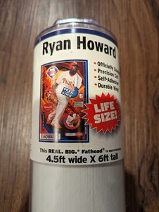Póster adhesivo de vinilo tamaño natural Fathead Ryan Howard RARO 4,5x6 pies Filis MLB - Imagen 1 de 5
