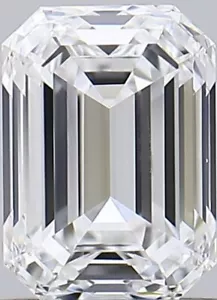 1.00 Ct Emerald Cut Lab Grown CVD Loose Diamond G H color VS - Picture 1 of 9