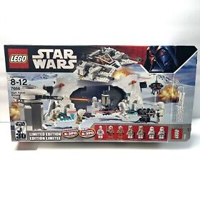 LEGO Star Wars Hoth Rebel Base (7666) Complete Set Box and Manual