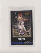 1996 Pinnacle All-Star Fanfest Laminated Passes Service Steve Carlton #SESC HOF