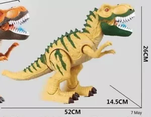 XL Dinosaur Tyrannosaurus Rex Full Body Action Electric Walking Girls Boys Toys - Picture 1 of 3