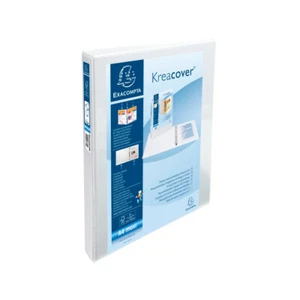 EXACOMPTA Präsentations-Ringbuch, A4 Maxi, 4D-Ring Ringordner 34mm weiß - Bild 1 von 1
