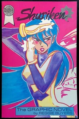 SHURIKEN: THE GRAPHIC NOVEL ~ VF 1987 BLACKTHORNE PUBLISHING ~ REGGIE BUYERS ART Foto 1 de 3