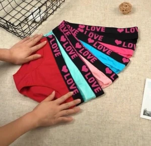 1 Stück Damenunterwäsche Seamless Multicolor "Love" - Bild 1 von 8