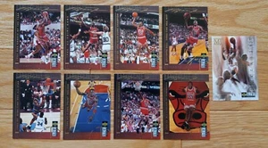 1994-95 MICHAEL JORDAN HOF Upper Deck Collector's Choice Japanese Set Of 9 Rare - Picture 1 of 8