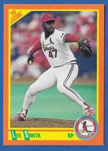 LEE SMITH ST. LOUIS CARDINALS #48T - SCORE TRADED NM-MT 1990 - Picture 1 of 2
