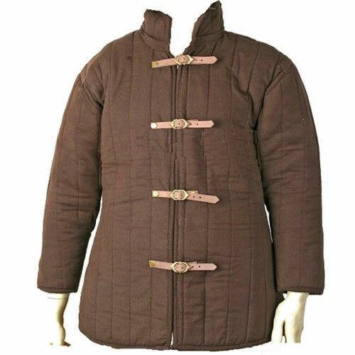 Gambeson-thick-padded-coat-Aketon-vest-Jacket-Armor-Awesome-Halloween-Gift thumb - Image 1 of 1