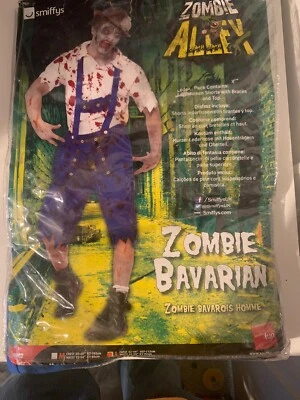 Nuevo Disfraz Bávaro Smiffy’s Zombie Oktoberfest Adulto Talla Grande 42-44 Foto 1 de 4