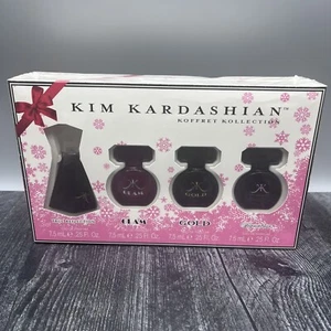 Kim Kardashian Perfume EDP -  0.25 oz each  -  4 piece Set - Picture 1 of 2