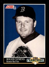 1991 Score #850 Roger Clemens 6znDA9