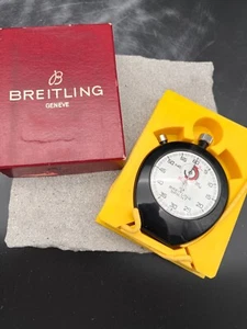 VINTAGE MINT BREITLING SPRINT STOPUHR REF 1408 GENEVE HANDAUFZUG + VERPACKUNG - Bild 1 von 4