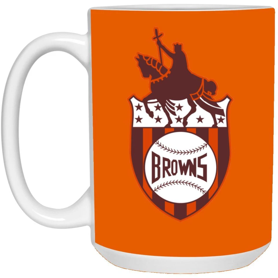 St. Louis Browns Drink Mug 15 oz. Ceramic | MLB Baseball Team - Image 1 of 1