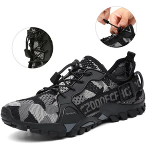 Zapatos para caminar transpirables al aire libre para hombre Deportes Senderismo Entrenadores Informales Tenis Talla - Imagen 1 de 15