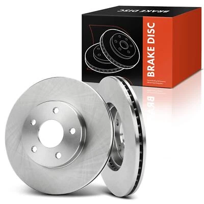 2 piezas rotores de freno de disco delanteros para Chevrolet Cobalt 2007-2010 L4 2,2 L Pontiac G5 Foto 1 de 4