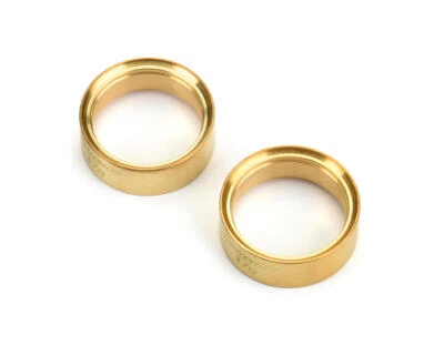 Pro-Line 1.0" Brass Internal Bead-Loc Rings (2) (17g) [PRO2818-00] - Image 1 of 2