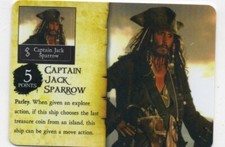 Pirates Of The Caribbean / Mysterious Isle  Wizkids  Individual Trading Cards
