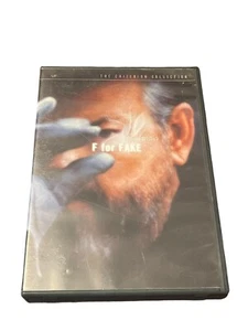 F for Fake (Criterion Collection) (DVD, 1973) Pre-Owned - Picture 1 of 5