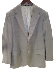 204 NEW Brooks Brothers Italy Sport Coat Mens 40S Worsted Wool Houndstooth - Picture 1 of 11