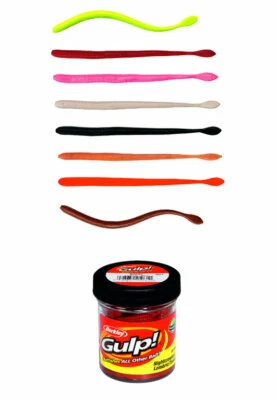 Berkley Gulp! Alive Nightcrawler - Tauwurm in 8 Farben, Länge 15cm, Inhalt 10 St - Bild 1 von 3